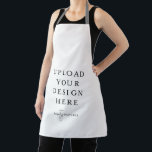 Apron - Upload Your Own Design<br><div class="desc">Customise your design in Templett. After you are done editing,  download your file in a JPG format (don't forget to turn on the bleed option). Upload your design here by clicking on the blue "Personalise" button.</div>