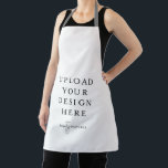 Apron - Upload Your Own Design<br><div class="desc">Customise your design in Templett. After you are done editing,  download your file in a JPG format (don't forget to turn on the bleed option). Upload your design here by clicking on the blue "Personalise" button.</div>