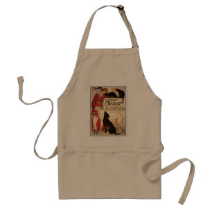 Apron: Vintage Steinlen "Clinique Cheron" Standard Apron