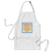 Apron with Armenian recipe