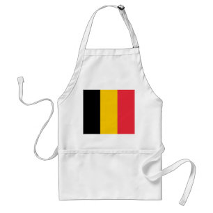 Apron with Flag of Belgium