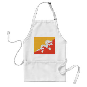 Apron with Flag of Bhutan