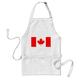 Apron with Flag of Canada