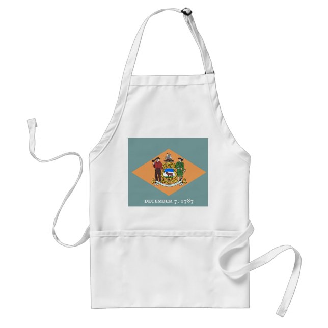 Apron with Flag of Delaware, U.S.A. (Front)