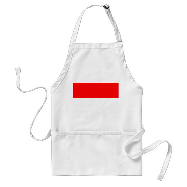 Apron with Flag of Indonesia (Front)