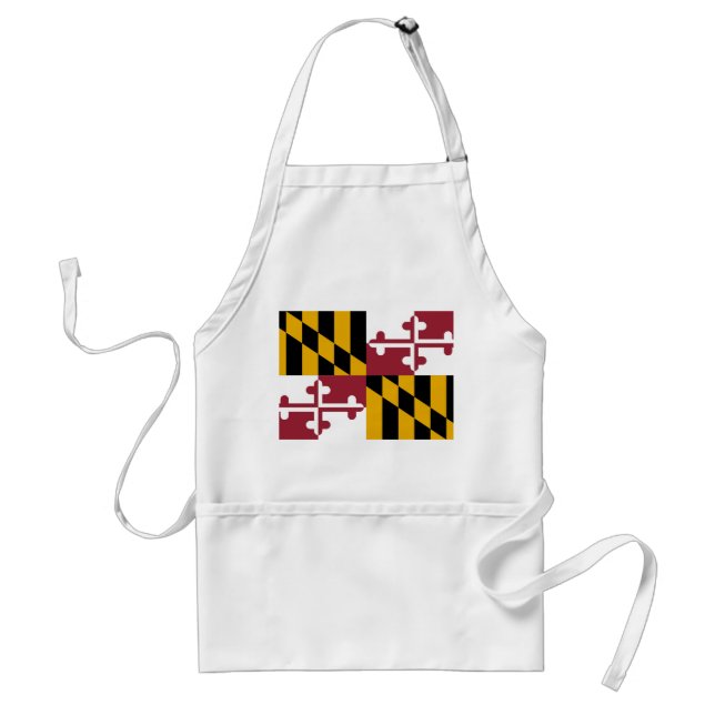 Apron with Flag of Maine, U.S.A. (Front)