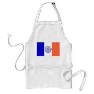 Apron with Flag of New York, U.S.A.