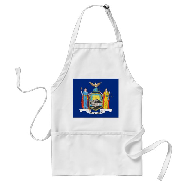 Apron with Flag of New York, U.S.A. (Front)