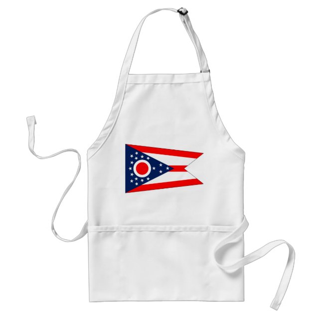 Apron with Flag of Ohio, U.S.A. (Front)