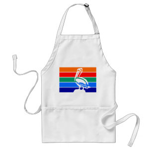Apron with Flag of St. Petersburg