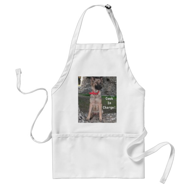 Apron With German Shepherd (Front)