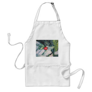 Apron with "Ladybug" by ALarsenArtist