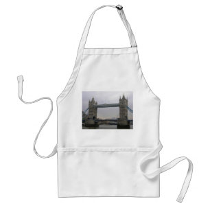 Apron with Tower Bridge over the Thames River