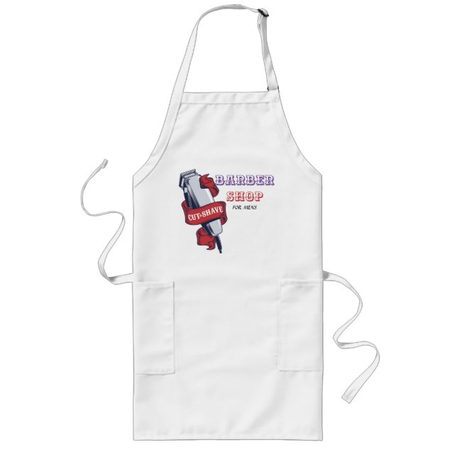 APRONS BARBER SHOP FOR MENS (Front)