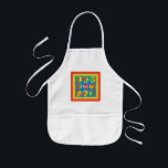 Aprons Children's Dreidel Game for Hanukkah<br><div class="desc">A Hanukkah children's apron. This "Dreidel Game" makes a wonderful gift for any child this Chanukah. Use it for baking, crafts or play to make any child's day! Personalise by deleting text, "Sarah" and adding your own. Choose your favourite font style, colour, and size. There are several different apron colours...</div>