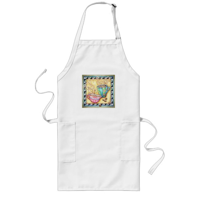 APRONS - COOL BEANS! COFFEE ART (Front)