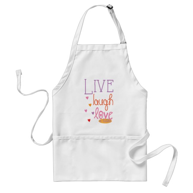 Aprons Live Laugh Love a Latke (Front)