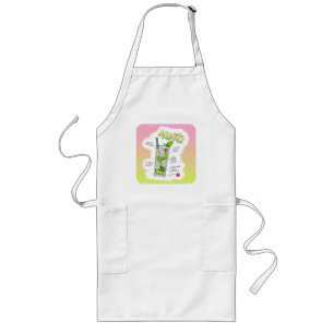 APRONS - MOJITO RECIPE COCKTAIL ART