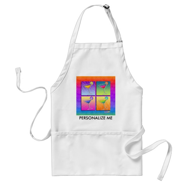 Aprons - Pop Art Margaritas (Front)