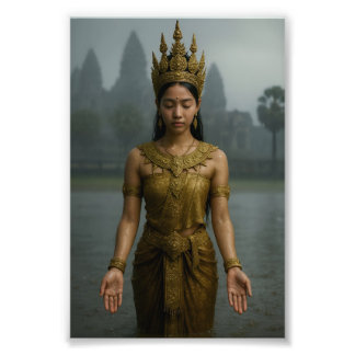 Apsara in the Rain Photo Print