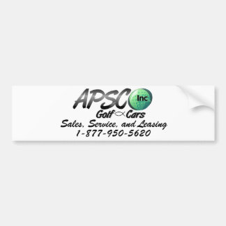 APSCO, Inc Bumper Sticker