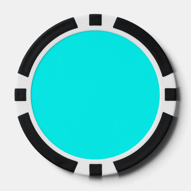 Aqua Alliance Poker Chips (Front)