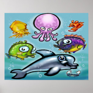 Aqua Babies Poster