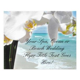 Aqua Beach Orchid Flyer