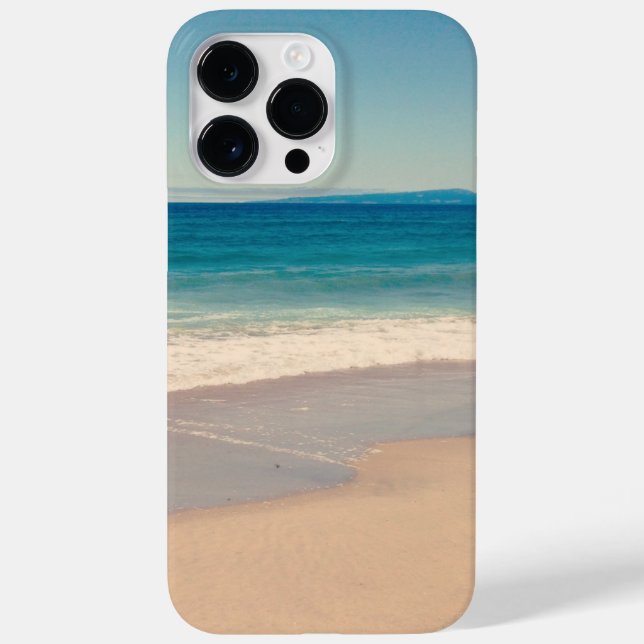 Aqua Beach Scene Case-Mate iPhone Case (Back)