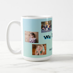 Aqua Blend 6-Photo Nana Tribute Coffee Mug