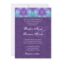 Aqua Blue and Royal Purple Purple Wedding V2