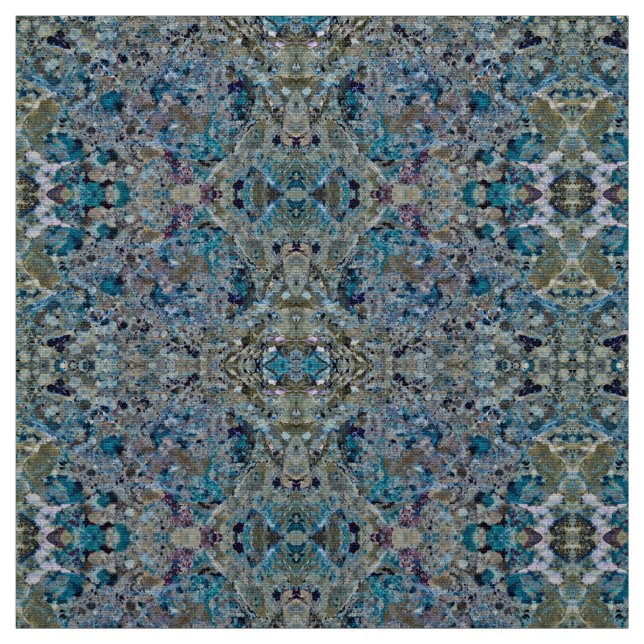 Aqua Blue Dreams Fabric (Swatch)