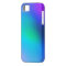 Aqua Blue Mint and Purple Abstract iphone 11 case