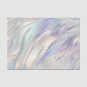 Aqua Blue Purple Pearl White Wedding Tissue Paper