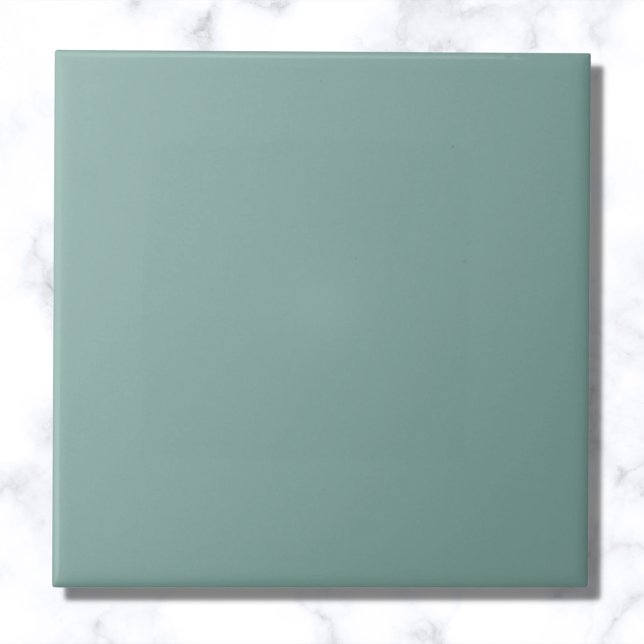Aqua Blue Solid Colour Ceramic Tile (Creator Uploaded)