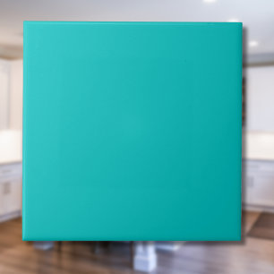 Aqua Blue Solid Colour   Classic   Elegant Ceramic Tile