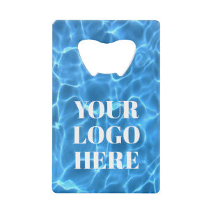 Aqua Blue Swimming Pool Photo for Your Logo