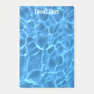 Aqua Blue Swimming Pool Post-it Notes