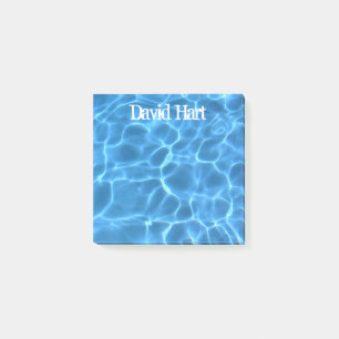 Aqua Blue Swimming Pool Post-it Notes