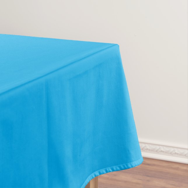 Aqua Blue Tablecloth (In Situ)