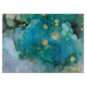 Aqua Brume I Cutting Board