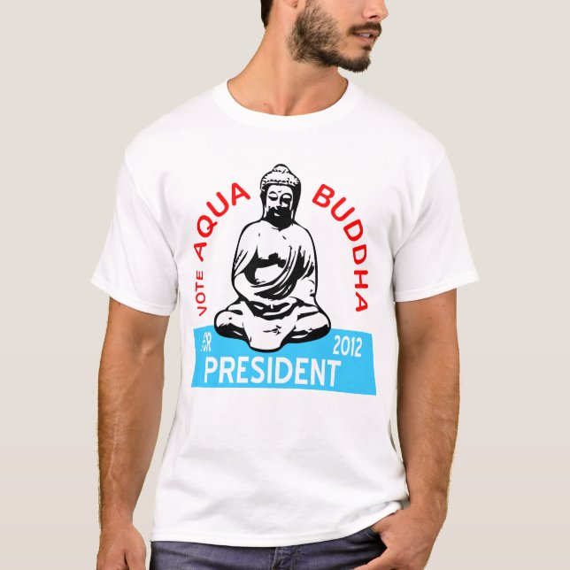 Aqua Buddha Tee (Front)