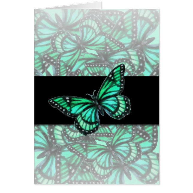 Aqua Butterflies (Front)