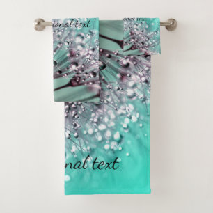 Aqua Cactus Bonsai Deluxe Towel Set