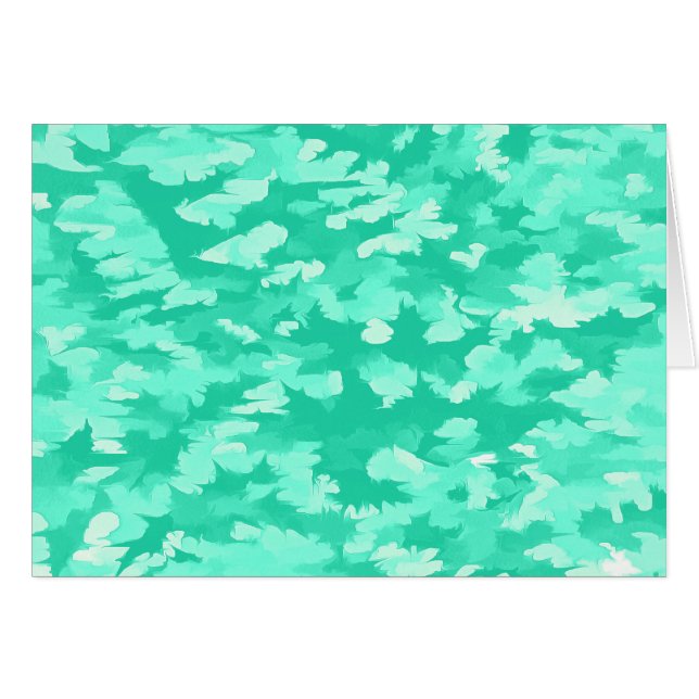 Aqua Camouflage Pattern (Front Horizontal)