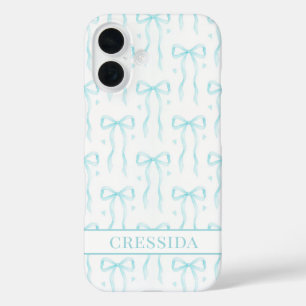 Aqua iPhone 16 Case