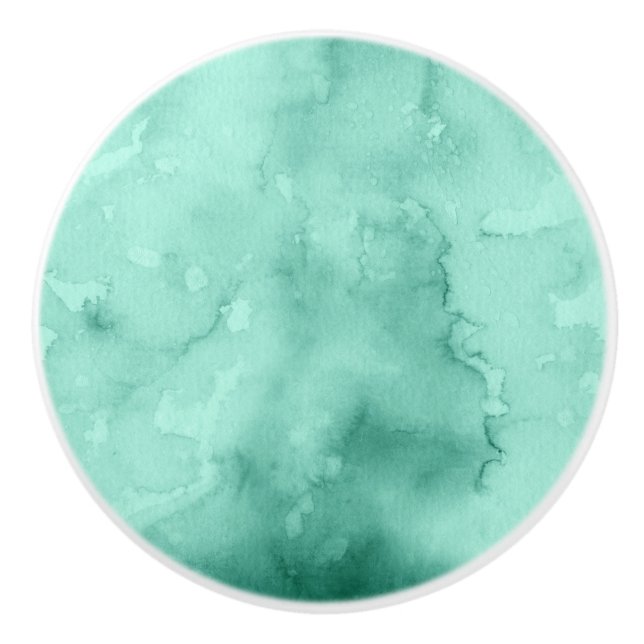 Aqua Ceramic Door Pulls (Front)