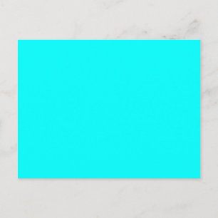 Aqua Colour Background Postcard