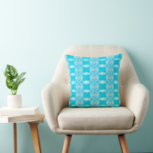 Aqua - Colour of the heart Cushion