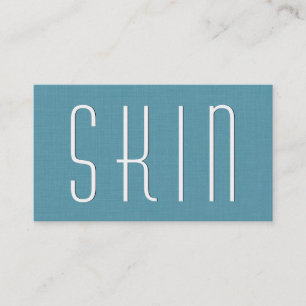 Aqua DERMATOLOGIST Simple Style V63D Business Card